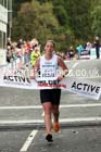 Myra Jones (Valley Striders) wins the Kielder Marathon. Photo: David T. Hewitson/Sports for All Pics